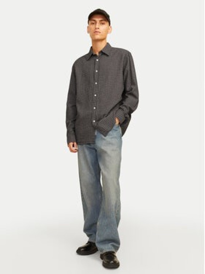 Jack & Jones Koszula Joshua 12260673 Brązowy Relaxed Fit