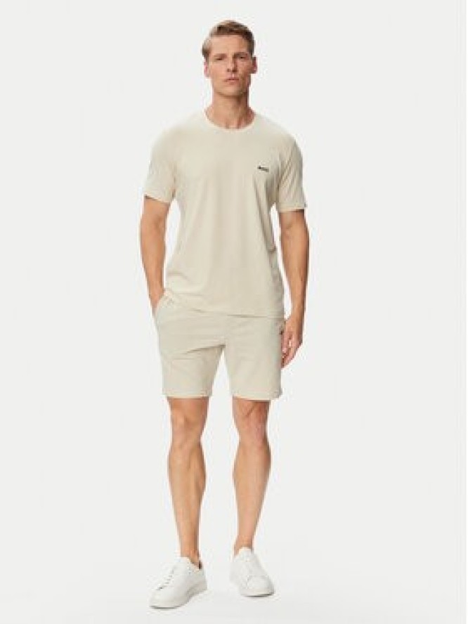 BOSS T-Shirt Mix&Match 50515312 Kremowy Regular Fit
