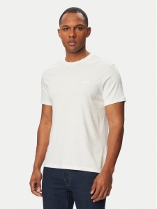 Calvin Klein T-Shirt LV04LG222G Biały Slim Fit