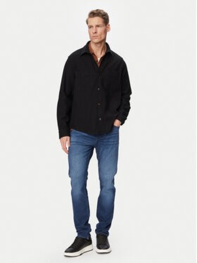 HUGO Jeansy 50556089 Granatowy Slim Fit