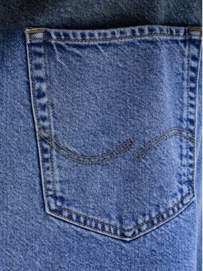 Jack & Jones Szorty jeansowe Iron 12278463 Niebieski Baggy Fit