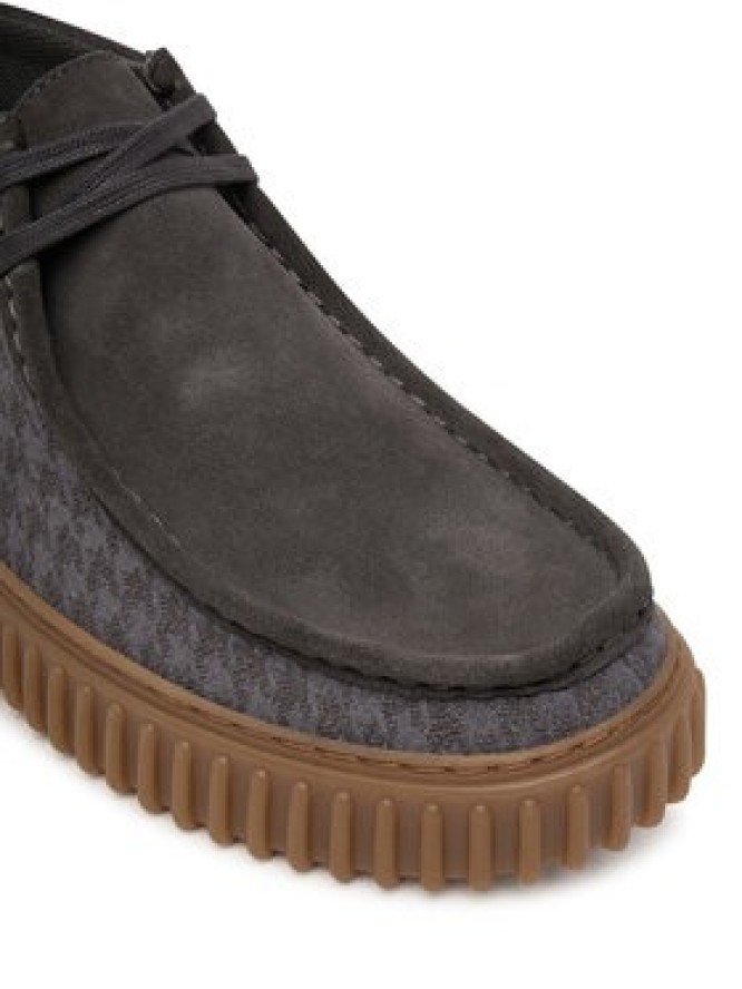 Clarks Trzewiki Torhill Hi 26183426 Szary