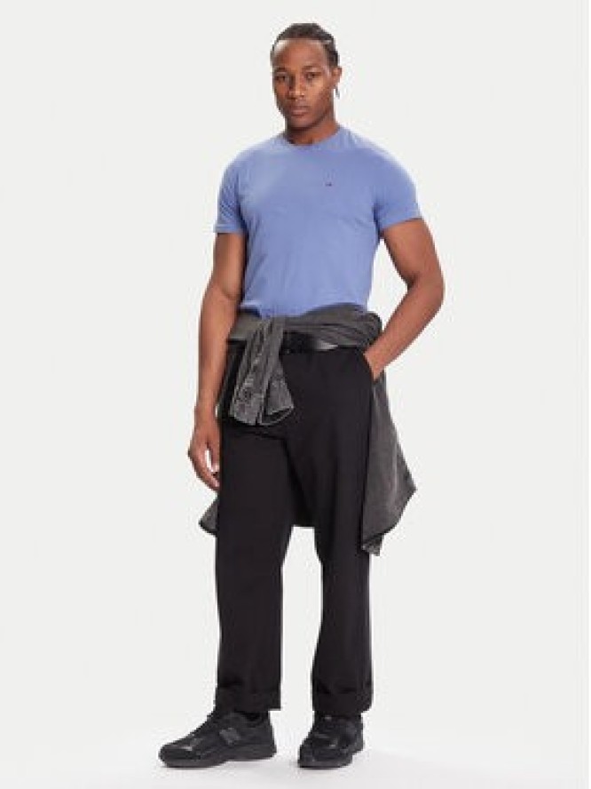 Tommy Jeans T-Shirt DM0DM04411 Niebieski Regular Fit