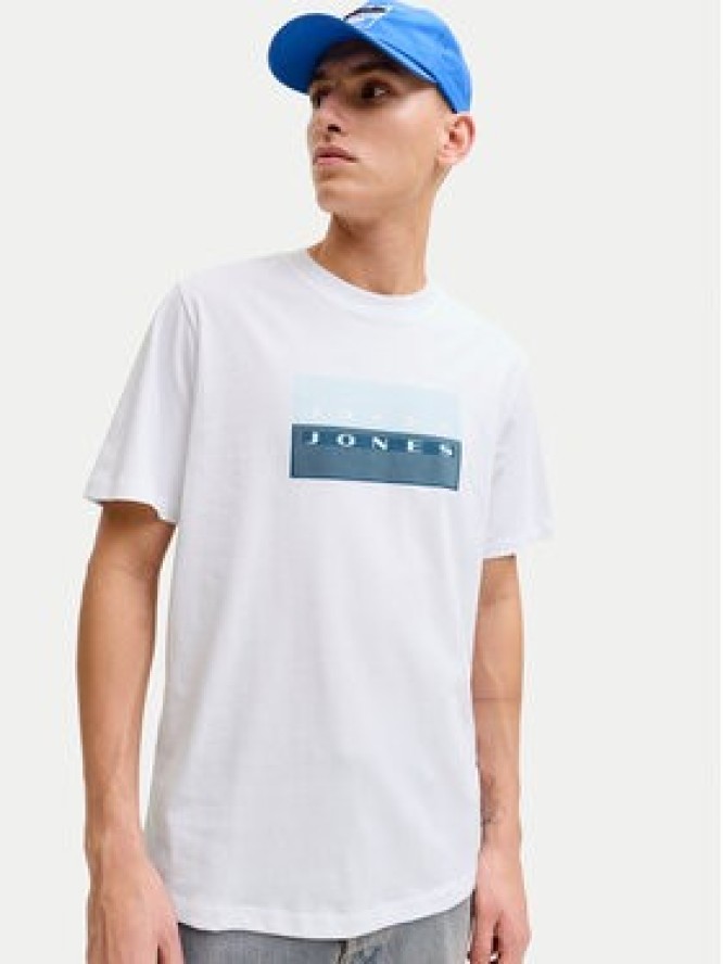 Jack & Jones T-Shirt Fusion 12289863 Biały Regular Fit