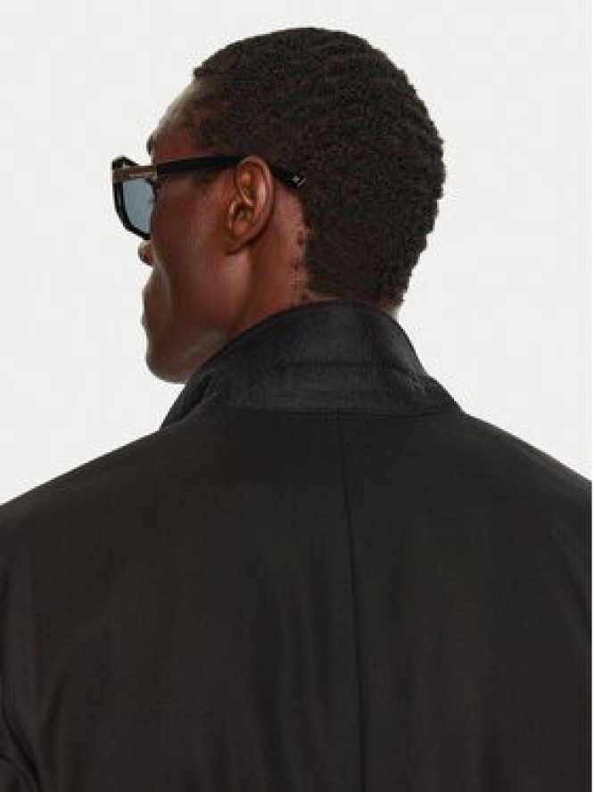 AMI Paris Marynarka HBV008.WV0044 Czarny Regular Fit