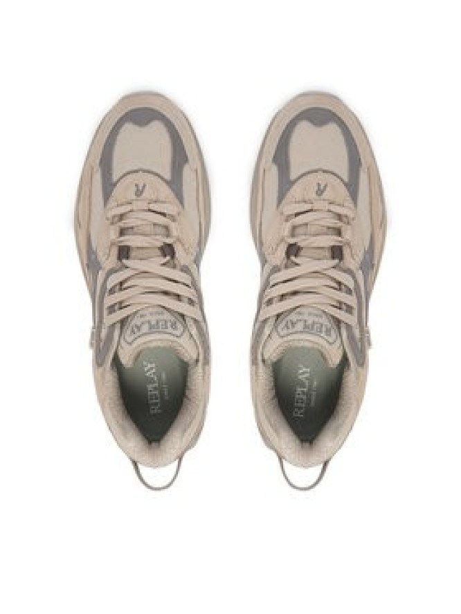 REPLAY Sneakersy GMSD5 .000.C0004T Beżowy
