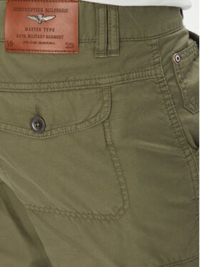 Aeronautica Militare Spodnie materiałowe 251PA1662CT3526 Khaki Regular Fit