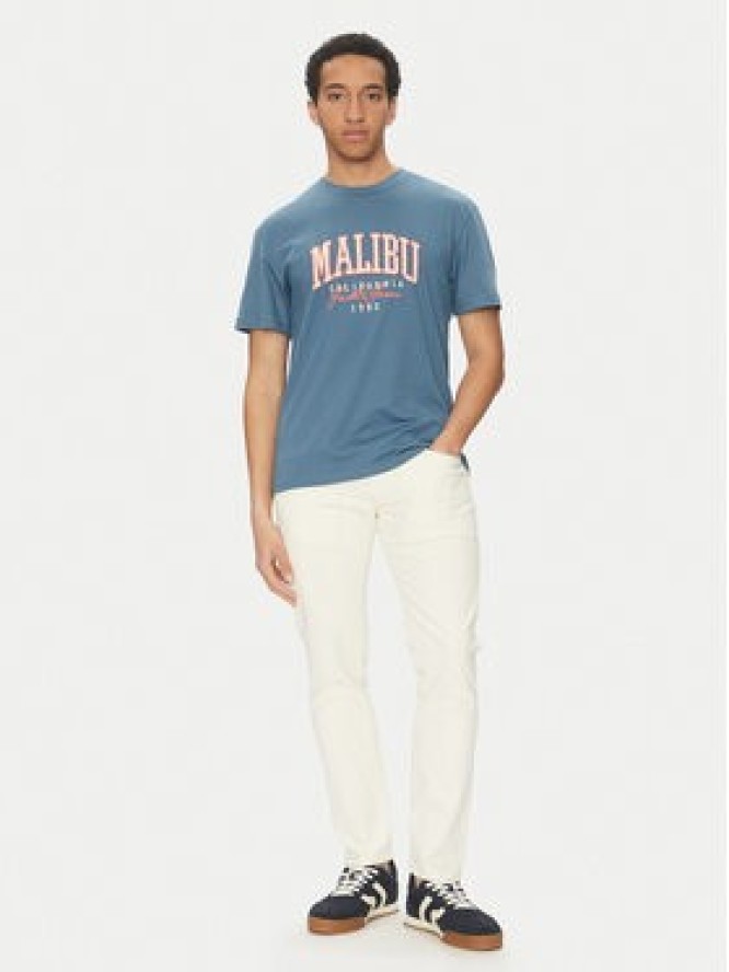 Jack & Jones T-Shirt Detroit 12268441 Niebieski Relaxed Fit