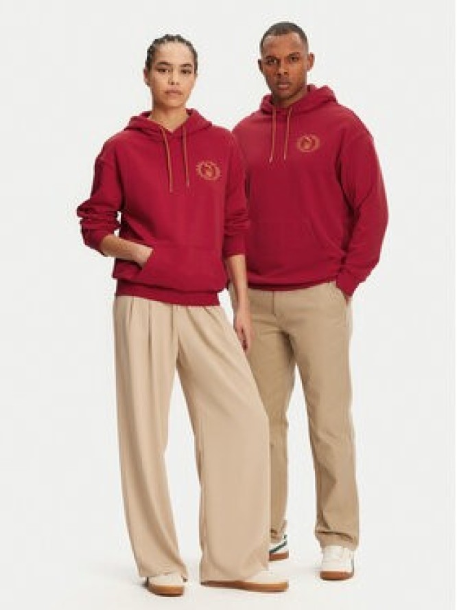 Puma Bluza Unisex Harry Potter 630093 Czerwony Relaxed Fit