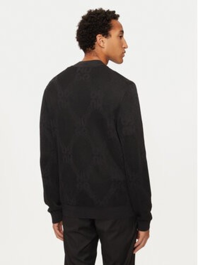 Hugo Sweter Sylor 50527219 Czarny Regular Fit