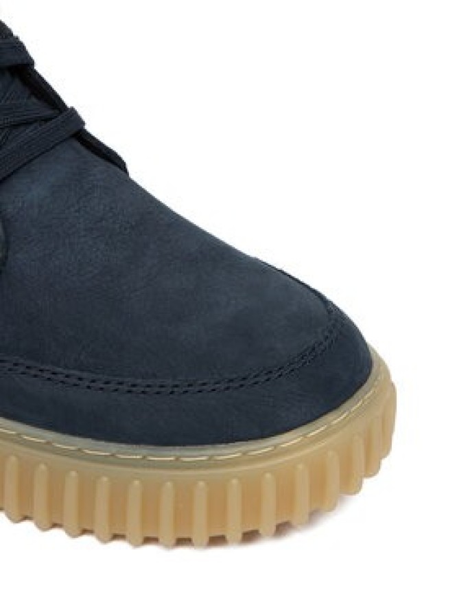 Clarks Trzewiki Torhill LaceHi 26183475 Granatowy
