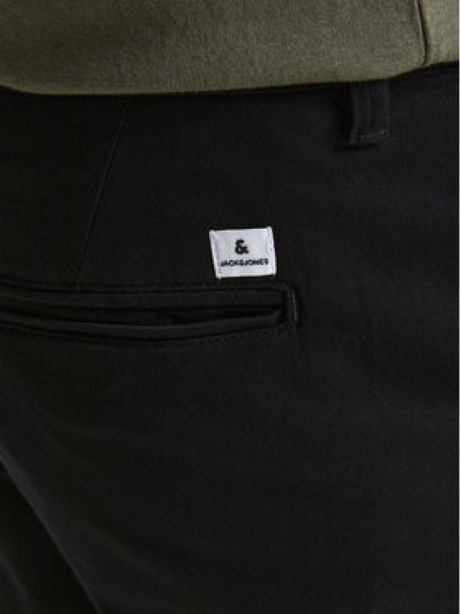 Jack & Jones Szorty materiałowe Dave 12182549 Czarny Regular Fit