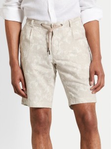 Bugatti Szorty materiałowe 1949 56416A Beżowy Slim Fit