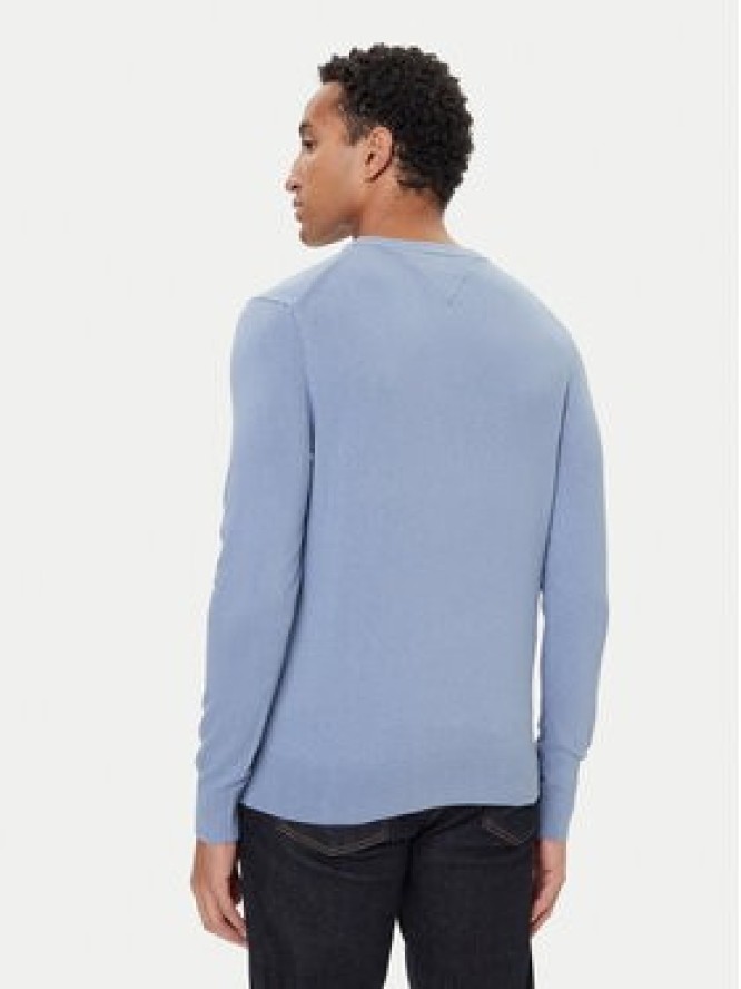 Tommy Hilfiger Sweter Essential Ssnl MW0MW39999 Niebieski Regular Fit