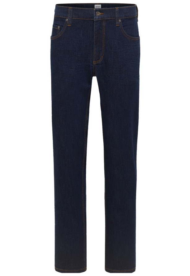 Męskie Spodnie Jeansowe Mustang Style Oregon Tapered Denim Blue 1017123 5000 901