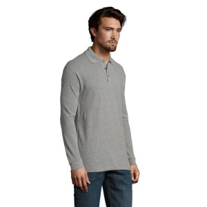 Koszulka Polo Z Długim Rękawem Unisex Star Plain Dla Dorosłych