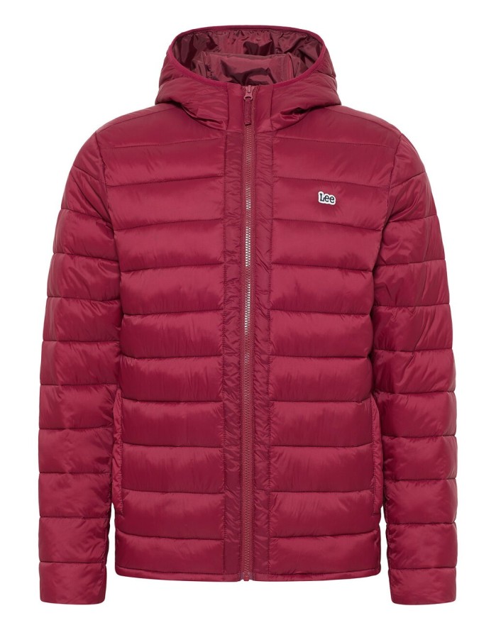LEE MĘSKA KURTKA ZIMOWA LIGHT PUFFER JKT RED 112341645 L87H015548