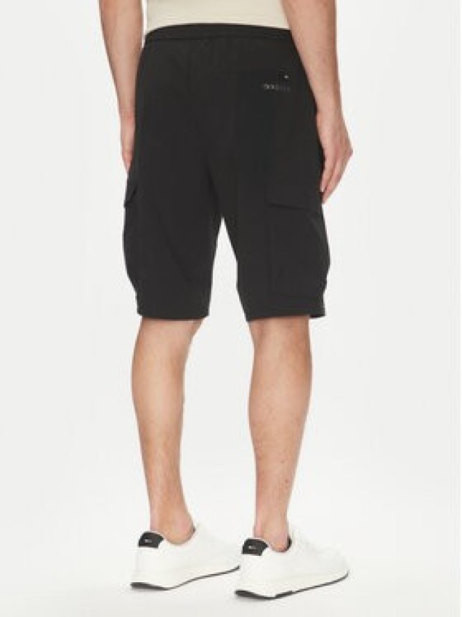 BOSS Szorty sportowe S_Urbanex-Cargo 50534318 Czarny Tapered Fit
