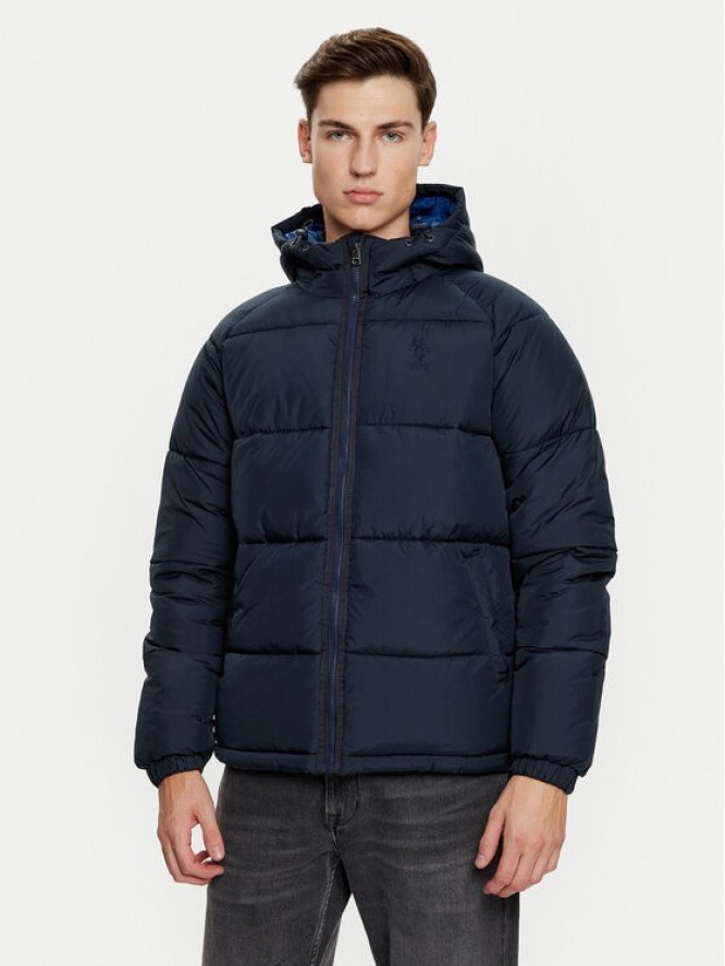 U.S. Polo Assn. Kurtka zimowa MUP3778 Granatowy Regular Fit