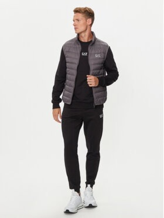 EA7 Emporio Armani Bluza 8NPM30 PJVRZ 1200 Czarny Regular Fit