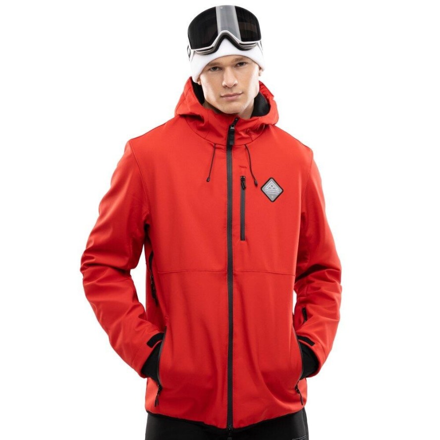 Męska kurtka snowboardowa Sporty zimowe Siroko W2 Budner