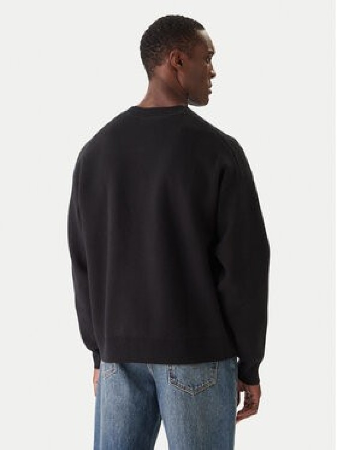 Calvin Klein Jeans Sweter LV04RD305G Czarny Relaxed Fit