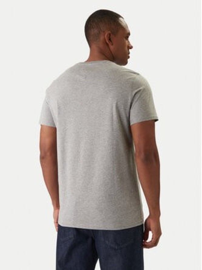 Tommy Jeans T-Shirt DM0DM04411 Szary Slim Fit