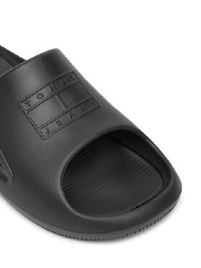 Tommy Jeans Klapki Sporty Pool Slide EM0EM01582 Czarny