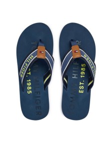 Tommy Hilfiger Japonki Sporty Hilfiger Beach Sandal FM0FM05805 Niebieski