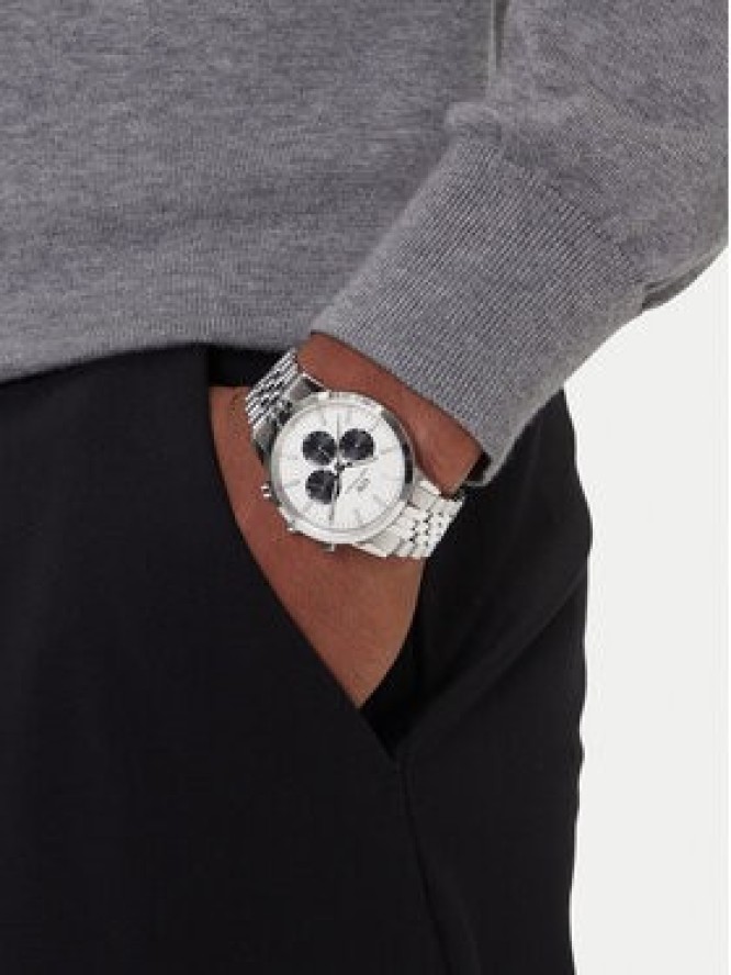 Daniel Wellington Zegarek Iconic Chronograph DW00100872 Srebrny