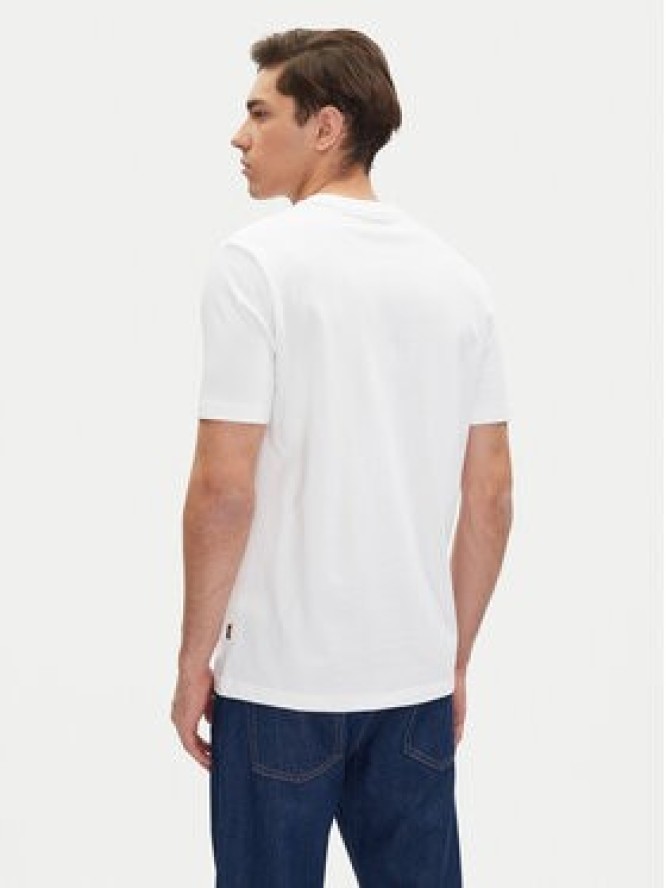 BOSS T-Shirt Logo Space 50539186 Biały Regular Fit