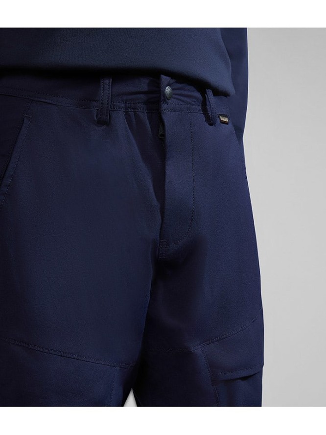 Napapijri Spodnie w kolorze granatowym rozmiar: S