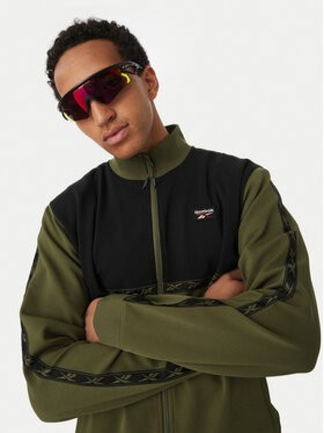 Reebok Bluza Artek RK25726CCM Zielony ciemny Regular Fit