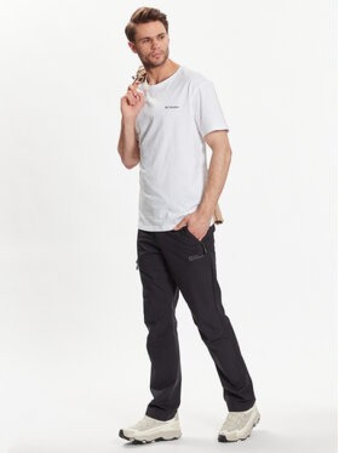 Columbia T-Shirt Basic Logo 1680053 Biały Regular Fit