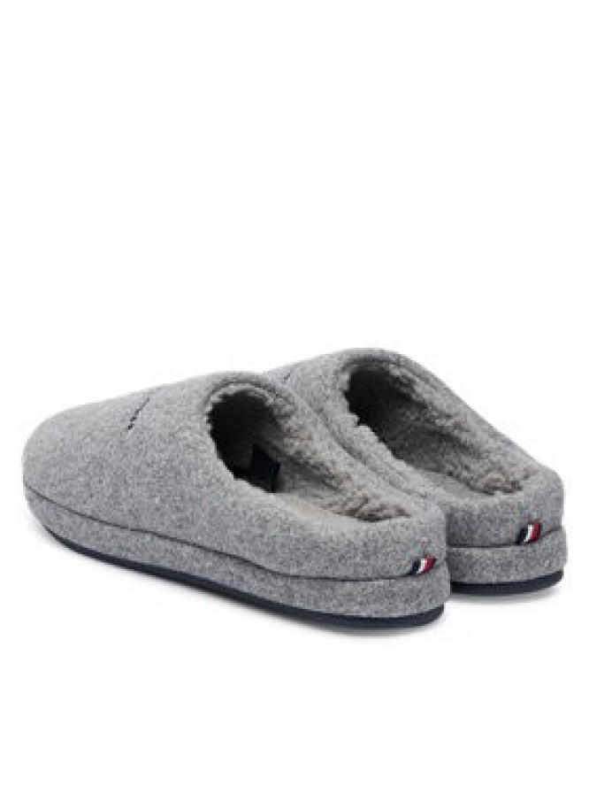 Tommy Hilfiger Kapcie Felt House FM0FM05614 Szary