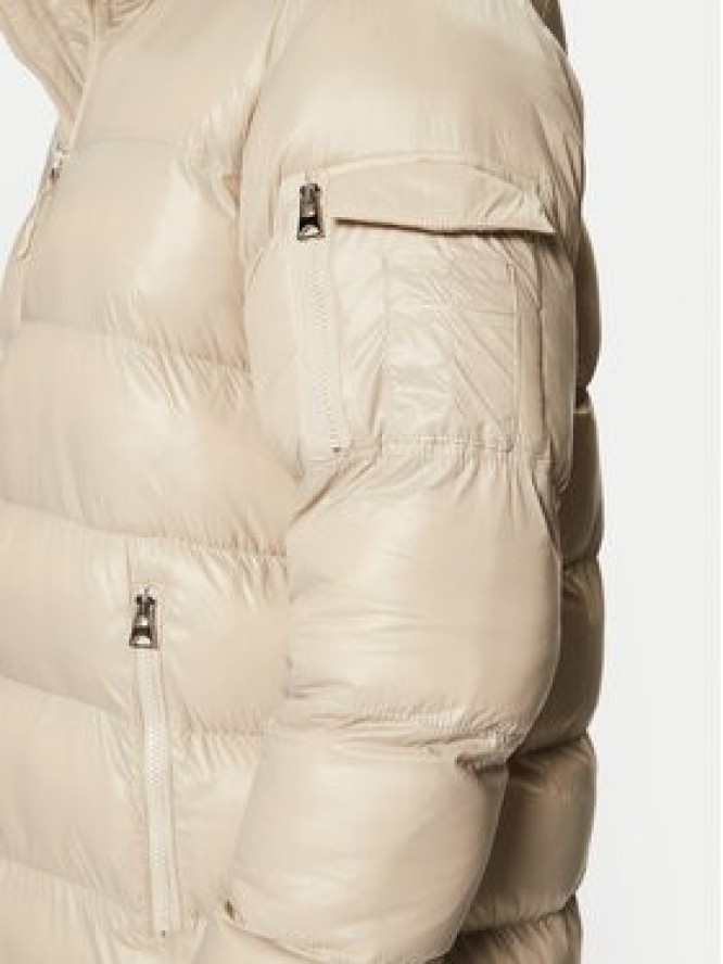 Brave Soul Kurtka zimowa MJK-JAREDLONGSTN Beżowy Regular Fit