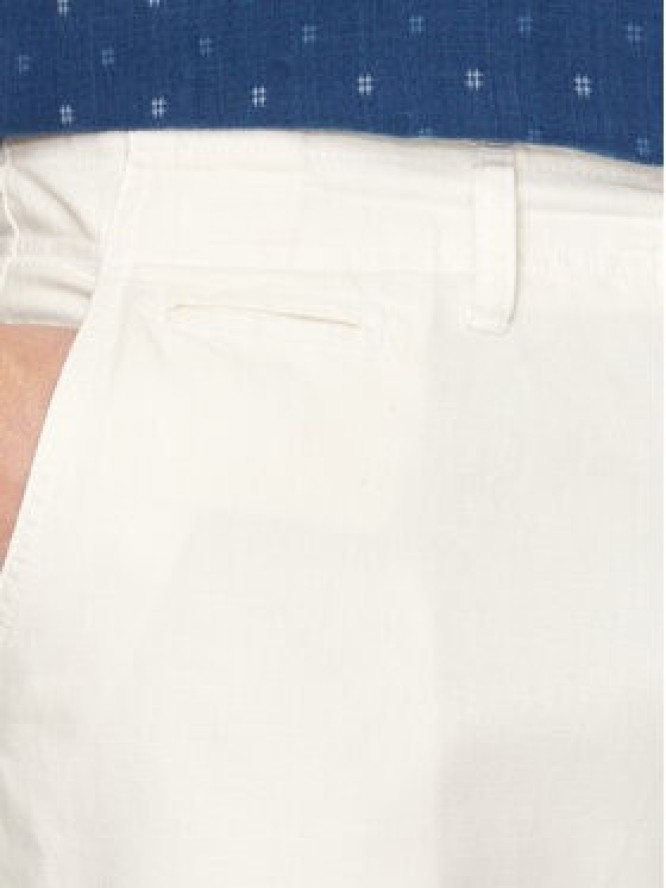 Guess Szorty materiałowe M4GB59 WG8B0 Écru Regular Fit