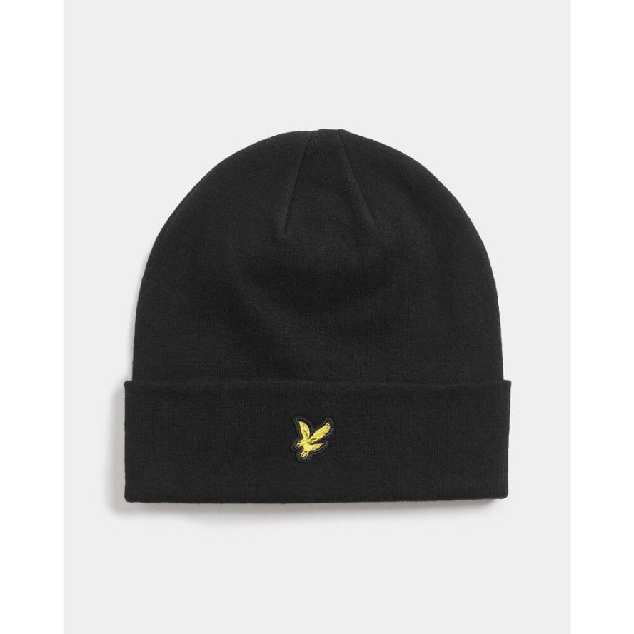 Czapka z bawełny merino Lyle & Scott