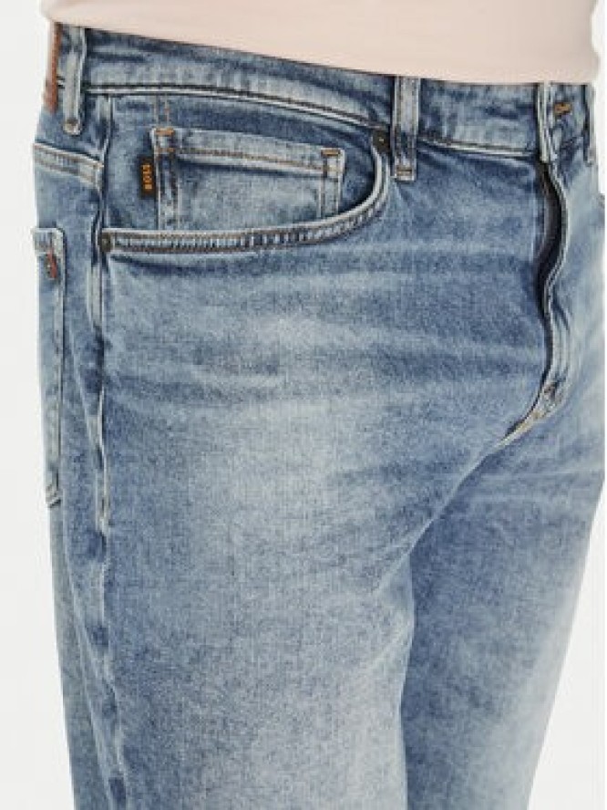 BOSS Szorty jeansowe Re.Maine 50537816 Niebieski Regular Fit