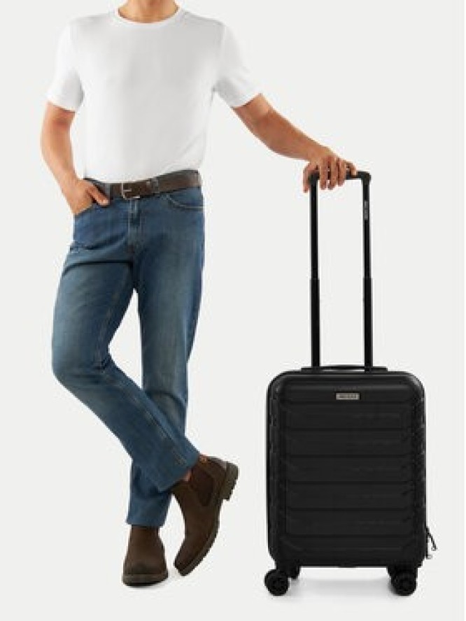 Gino Rossi Walizka kabinowa GIN-S-001-05-BLACK Czarny