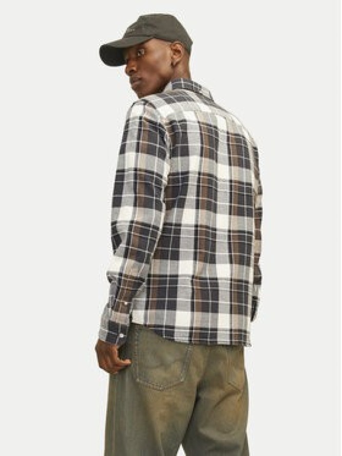 Jack & Jones Koszula Blubrook 12260710 Brązowy Comfort Fit