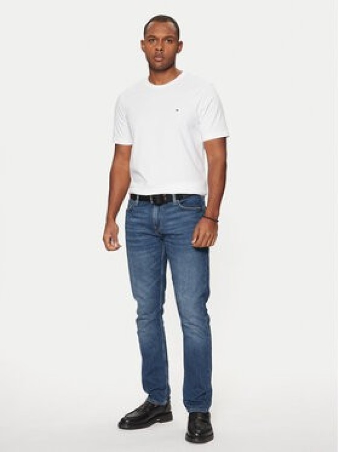 Tommy Hilfiger T-Shirt Essential MW0MW37267 Biały Regular Fit