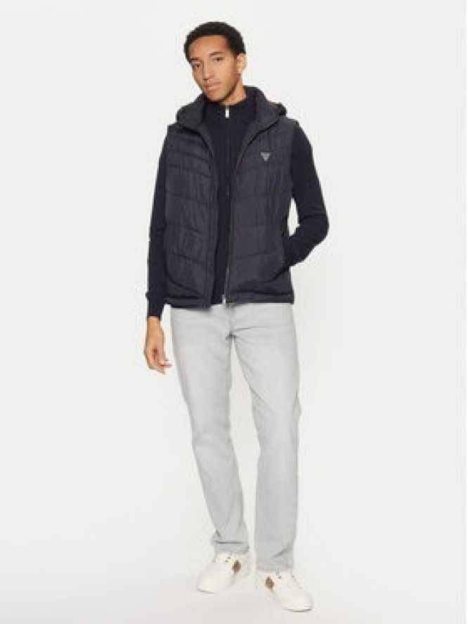 Guess Kamizelka M5RN21 WCQA2 Granatowy Regular Fit
