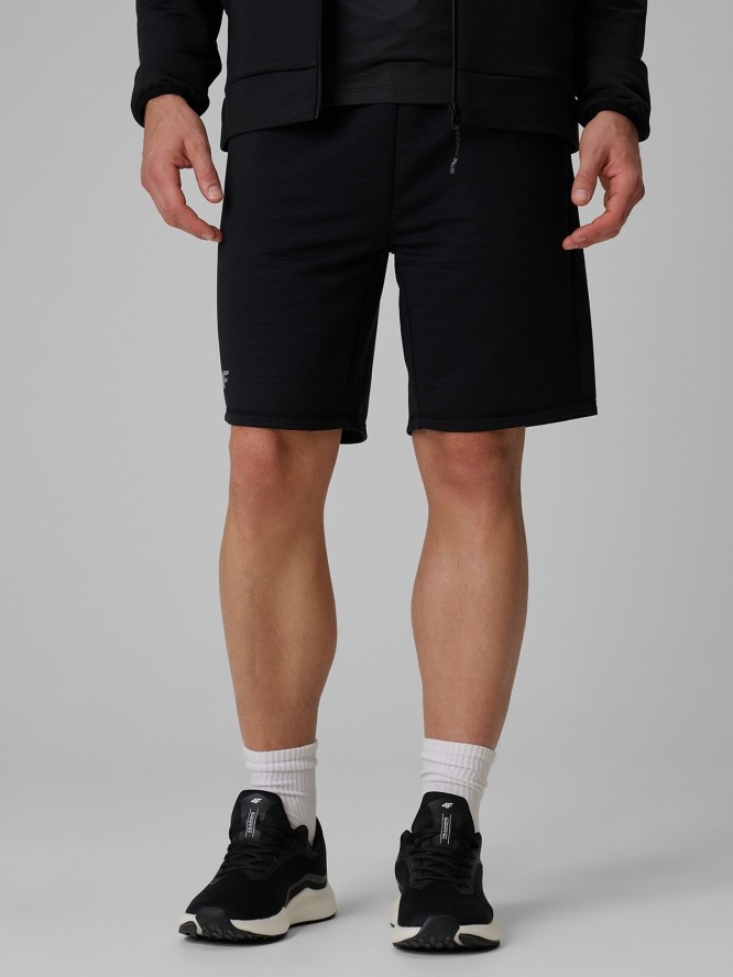 4F Spodenki treningowe szybkoschnące męskie - czarne M