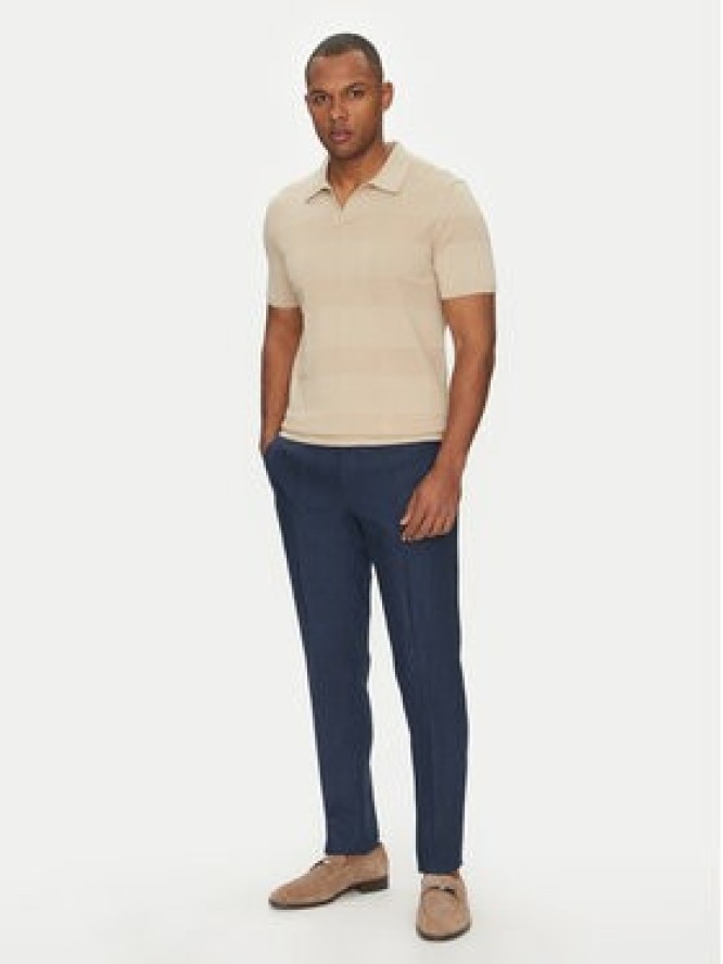 BOSS Spodnie materiałowe C-Genius 50540518 Granatowy Slim Fit