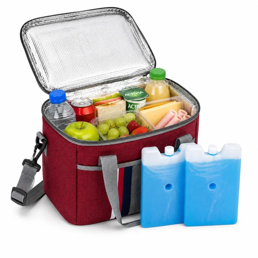 Torba Termiczna 35x26x30 cm - XL Torba Chłodząca - Zawiera 2 Wkłady Chłodzące