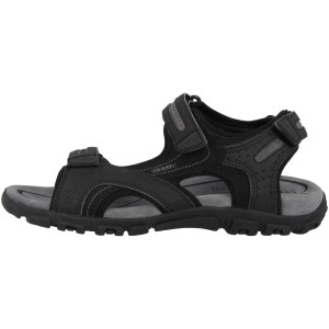 Sandały GEOX U SANDAL STRADA D Czarny