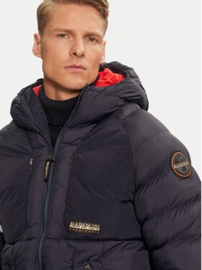 Napapijri Kurtka zimowa Moesa NP0A4I1R Granatowy Regular Fit