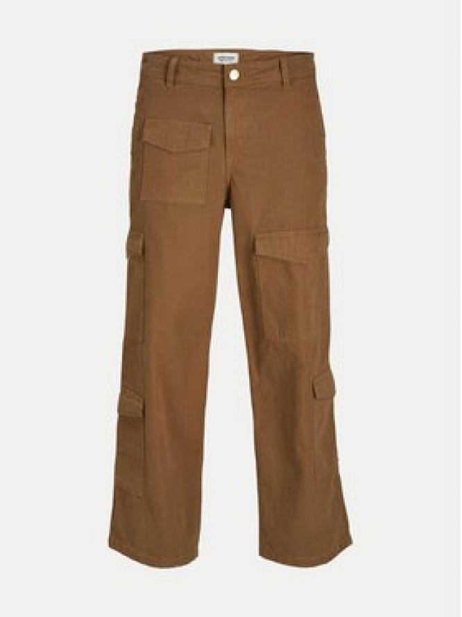 Jack & Jones Spodnie materiałowe Bill 12258307 Brązowy Relaxed Fit