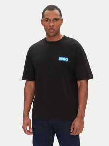 HUGO T-Shirt Duwood 50538512 Czarny Relaxed Fit